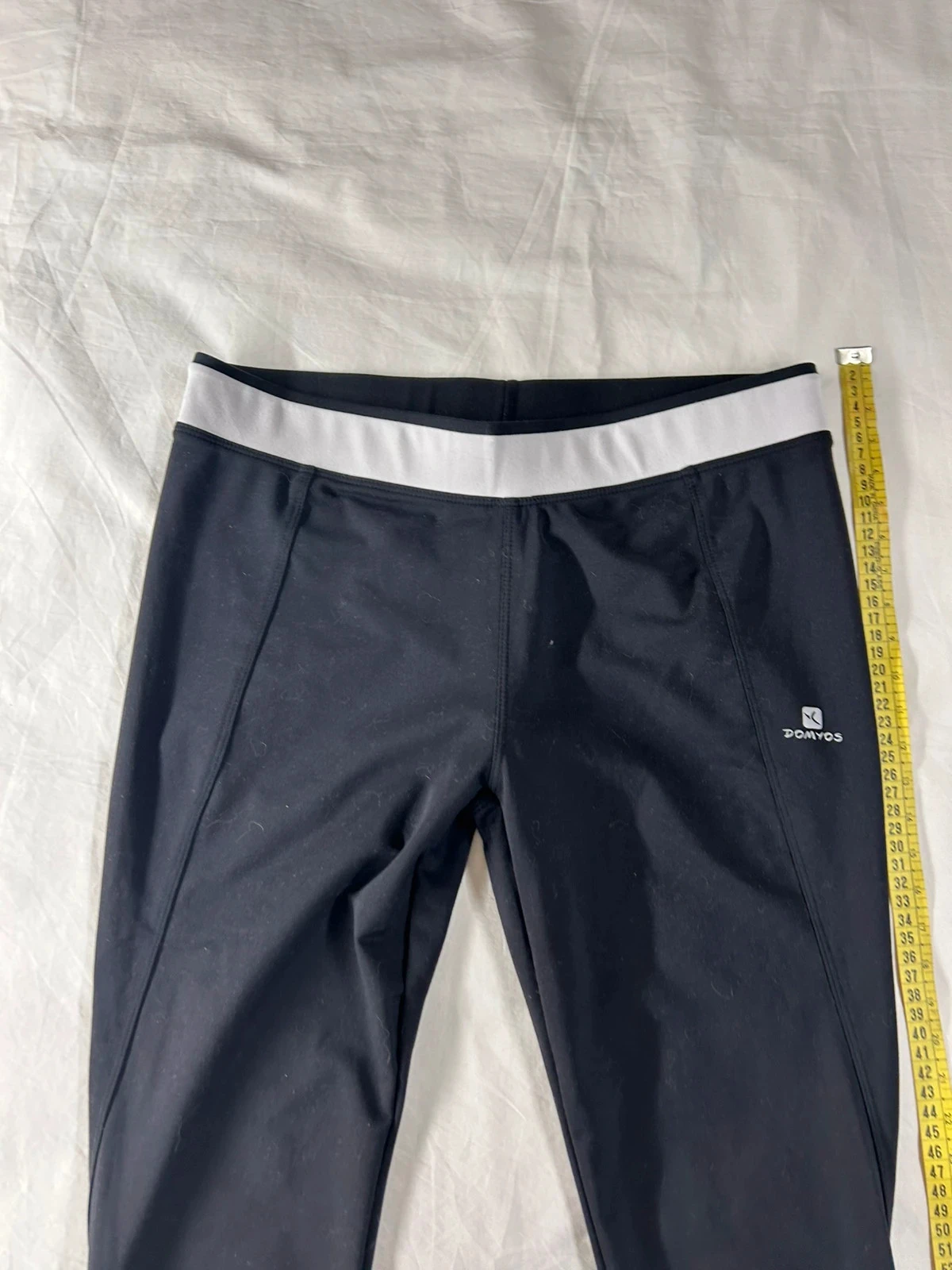 Zwarte en witte legging domyos maat L – photo 2